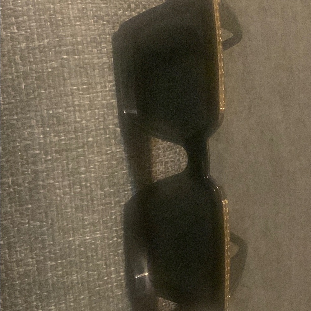 Louis Vuitton Black and Gold Women's Glasses